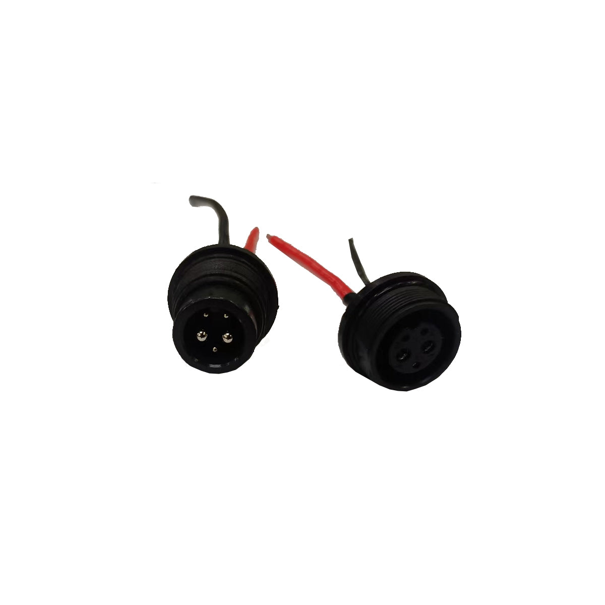Lankeleisi Bikes electric bike battery discharge port showing a close-up of the black connector part for charging and power.
