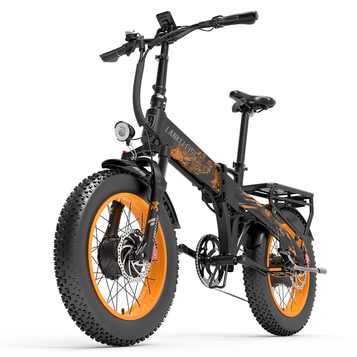 Lankeleisi X2000 MAX 2000W デュアルモーター 折りたたみ式電動自転車