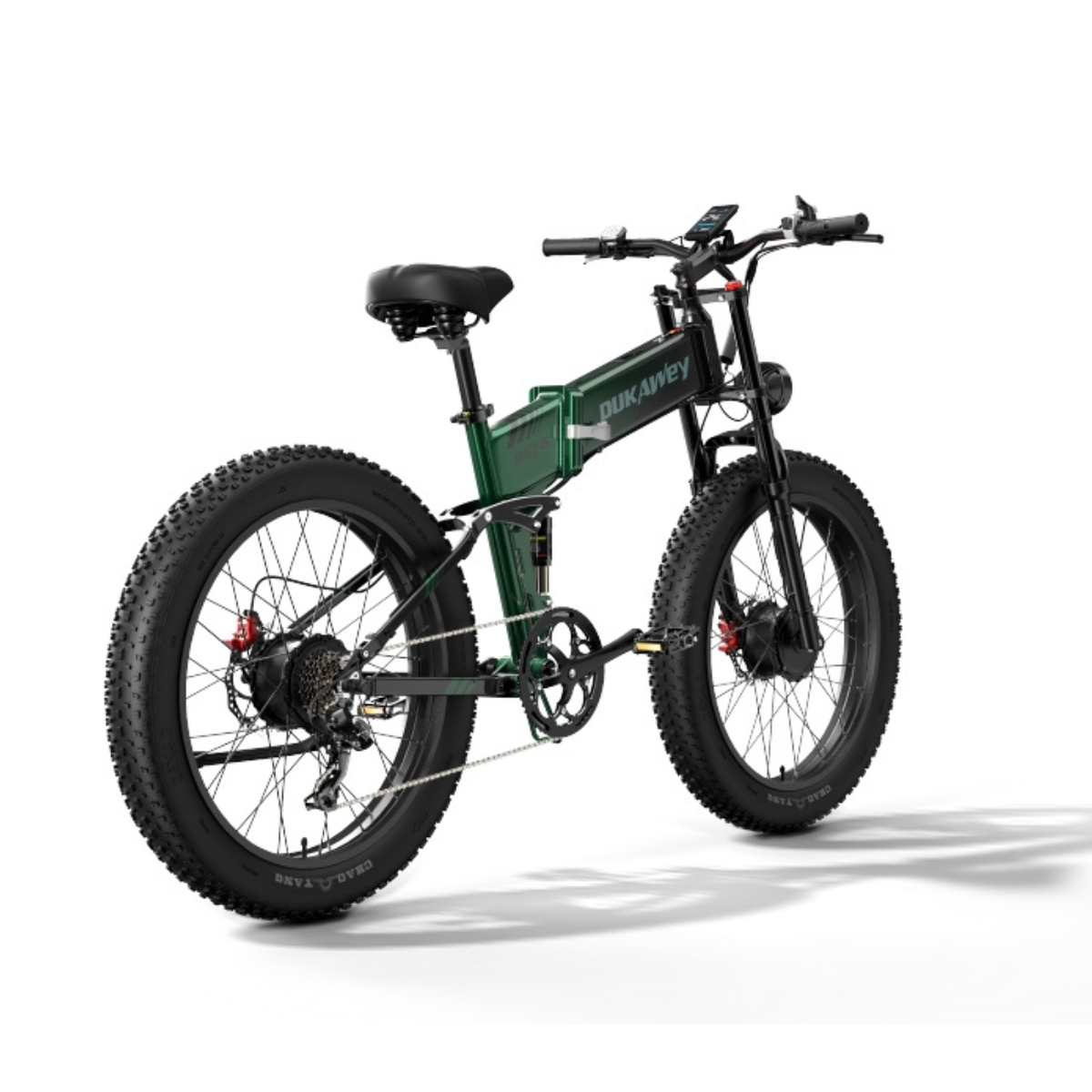 Lankeleisi.eu DUKAWEY BST-6 electric bicycle with sleek frame and handlebars, ready for urban or trail riding.
