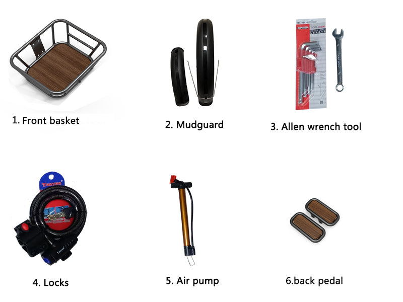 Lankeleisi.eu GOLF-X 960Wh electric city bike with step-thru frame, foldable design, and bundle accessories in a city setting