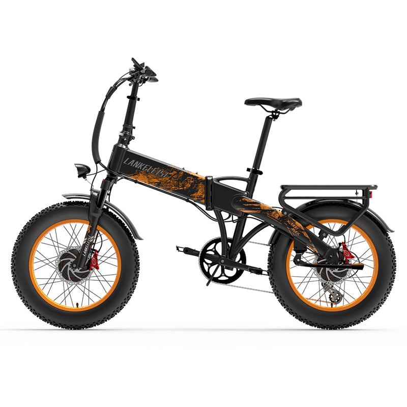 Lankeleisi X2000 MAX 2000W デュアルモーター 折りたたみ式電動自転車