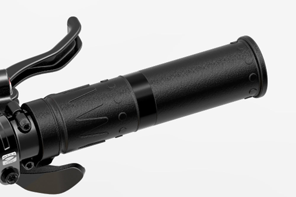Lankeleisi handle cover for electric bike throttle grip, black rubber grip with textured surface for Lankeleisi bikes.